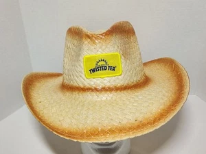 Sombrero de paja de té helado duro Twisted Tea promoción exclusiva - Imagen 1 de 7