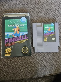 Pinball Caja Negra Aut&eacute;ntico Nintendo NES Y Videojuego Funciona