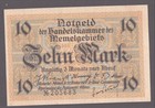 MEM- 5b) — alt: Ro. 850b) - Notgeld, Memelgebiet; 10 Mark vom 22.2.1922