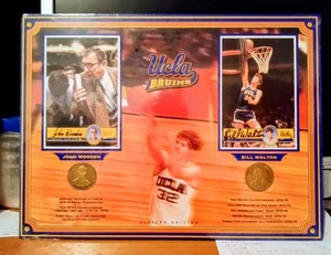 16" x 12" UCLA Bruins Bill Walton and John Wooden Autographed Limited Edition - Picture 1 of 5