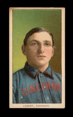 1909-11 T206 Set-Break Hans Lobert Piedmont en muy buen estado-VGEX *GMCARDS* Foto 1 de 2