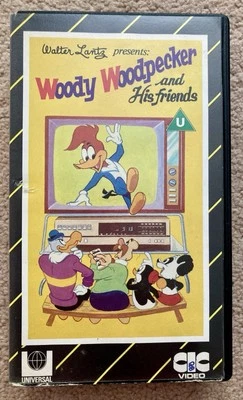 Vintage Rare Animation VHS - Woody Woodpecker & His Friends - 1982 - Image 1 of 4