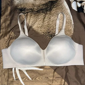 Reggiseno Vanity Fair 40B beige senza filo modellato foderato coppa regolabile #72335 - Foto 1 di 3