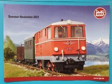 LGB - summer novelties 2023 - model railway catalogue Gebr. Märklin (mint condition)