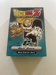 Dragon Ball Z Vintage CCG Cell Saga Hero Starter Deck Shrink Wrapped Cards - Picture 1 of 6