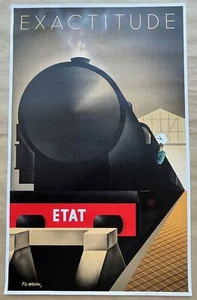 Litografía B Exactitude Fix-Masseau 1932 Etat 1979 2da edición estampada - Imagen 1 de 5