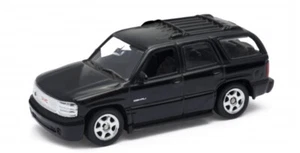 Modellino auto Welly 2001 GMC Yukon Denali nero scala 1:60 1:64 3 pollici pressofuso - Foto 1 di 1