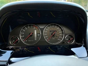 For Honda Prelude 1997-2001 Chrome Dial Surrounds Gauge Rings Polished Alloy New - Picture 1 of 12