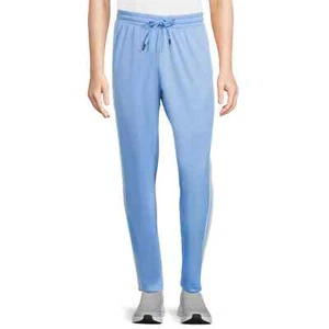 Athletic Works Men's size L 36-38 Active Track Pants color BLUE Peri Swim NEW - Picture 1 of 5