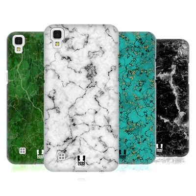 HEAD CASE DESIGNS MARBLE PRINTS BACK CASE & WALLPAPER FOR LG PHONES 2 - Image 1 of 4