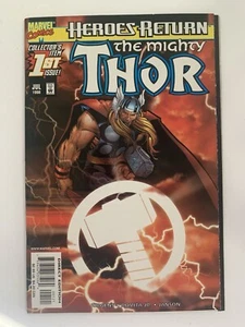 THOR #1 9.2 NM- 1998 HAMMER SYMBOL VARIANT MARVEL COMICS - Picture 1 of 11