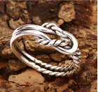Solid 925 Sterling Silver Band& Statement Meditation Handmade Ring All Size-h-73