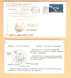 Satélites Explorer 24 y 25 "Mutt & Jeff" 21/11/1964 de Vandenberg AFB, CA - Imagen 1 de 1