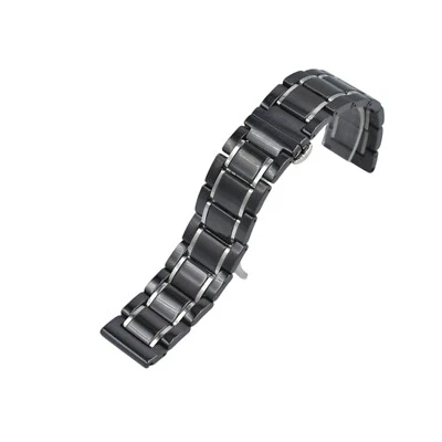 Pulsera reloj cerámica negra 22 mm para Guess Foto 1 de 4