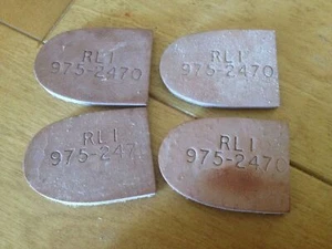 4 x WW2 US Army Womens Army Corps - ladies leather shoe heels - RLI numbered - Picture 1 of 3