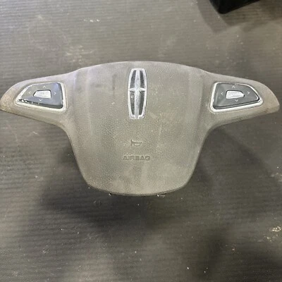 ✅ 2013 2014 2015 2016 Lincoln MKZ izquierda LH GRIS volante bolsa de aire OEM Foto 1 de 4