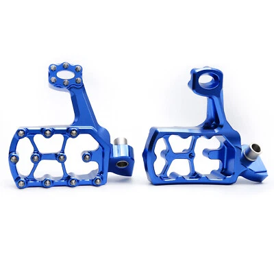 Footpegs Pedals Footrests Dirtbike For Yamaha YZ85 YZ250X YZ250F WR250R WR450F Foto 1 de 4