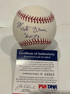 Monte Irvin Autographed Signed Official MLB Baseball NY Giants HOF73 PSA/DNA - Image 1 of 4
