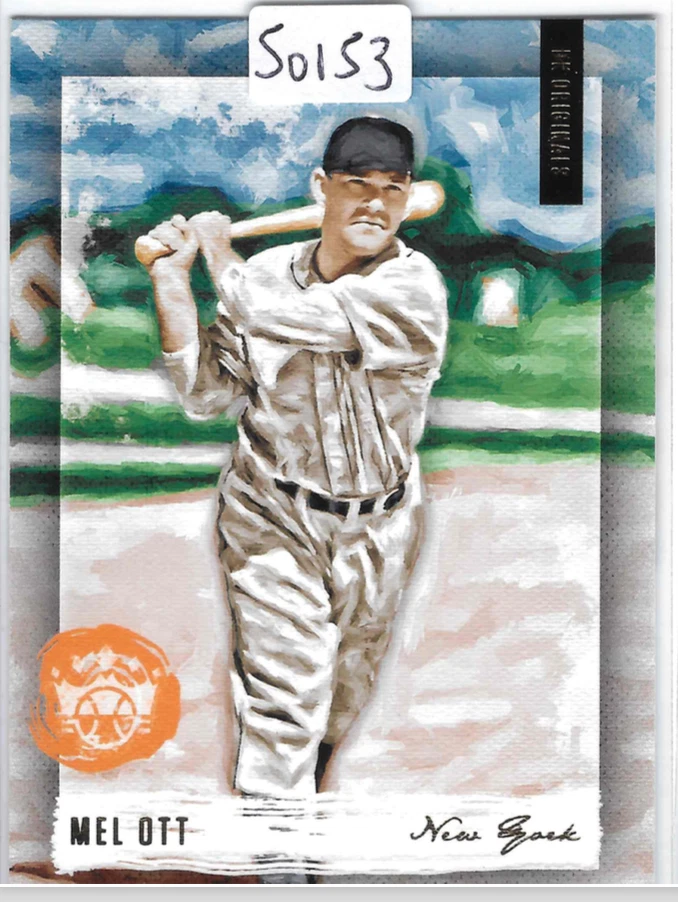 2020 Panini  Diamond Kings Mel Ott DKO4 (ref 50153) - Image 1 of 1