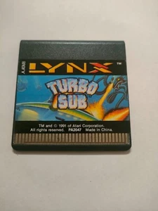 Atari Lynx Game - Turbo Sub - Picture 1 of 2