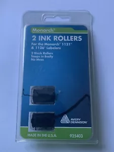 Monarch Black Ink Rollers For 1131 And 1136 Pricemarkers (925403) - Picture 1 of 2