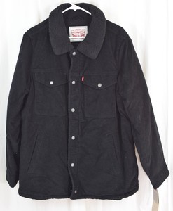 Las mejores ofertas en Levi's Abrigos y chaquetas de Pana Negro para  Hombres | eBay