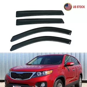 For Kia Sorento 2011 2012 2013 2014 2015 Smoke Window Visors Vent Rain Guard - Picture 1 of 9