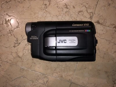 JVC CAMCORDER VHSC- FXM15 CHARGER, 1 Battery *no Work* - Immagine 1 di 3