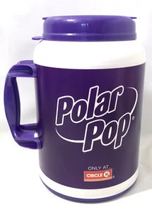 Circle K Polar Pop Jumbo Whirley 100 oz Beverage Jug Refill Drink Soda Purple - Picture 1 of 11