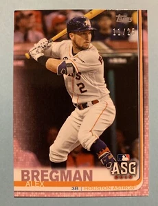 ALEX BREGMAN • 2019 Topps Mini On-Demand PINK PARALLEL #11/25 • ASG - Picture 1 of 1