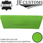 GREEN  ITALIAN LETHER CENTRE LOWER DASH TRIM COVER FOR BMW F20 F21 11-17