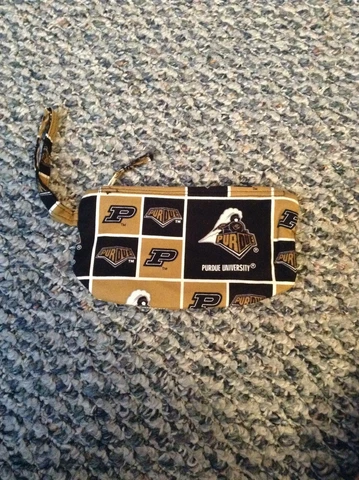Purdue Boilermakers Wristlet Cell Phone Case - Handmade Cover