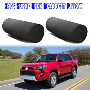 Almohada de gamuza para reposacabezas de cuello columna cervical cojín protector para Toyota 4Runner - Imagen 1 de 11