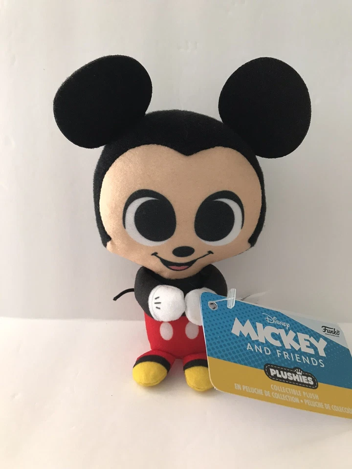 Peluche Disney Mickey Mouse 4 pulgadas de Funko nuevo en mano listo para ser enviado Foto 1 de 1