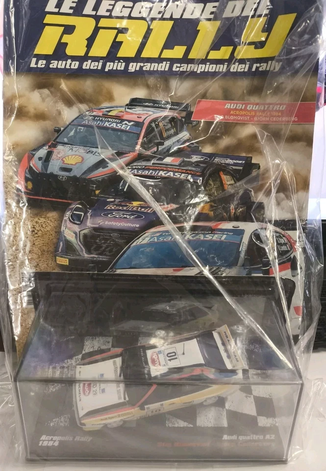 IXO PEUGEOT 206 WRC RALLY CATALUNYA 2001 AURIOL Metallo 1/43 Booklet