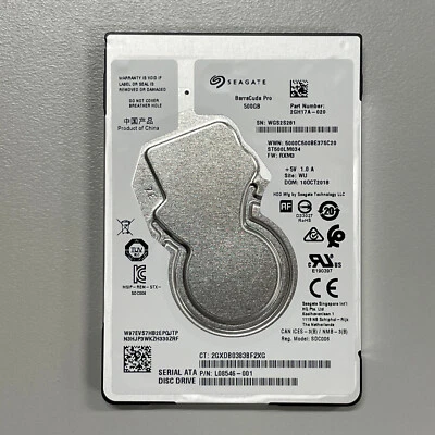 Seagate Barracuda Pro 500GB 2.5" SATA HDD 6Gbps 7200 RPM 128MB Cache ST500LM034 - Image 1 of 4