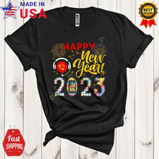 Happy New Year 2023 Fireworks Matching Dispatcher Family Group T-Shirt, Mug