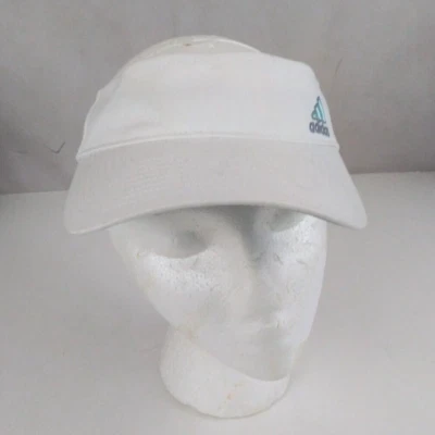 Adidas Aeroready Blanco y Aqua Bordado Unisex Visera Ajustable Foto 1 de 4