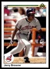 1990 Upper Deck Jerry Browne Cleveland Indians #426