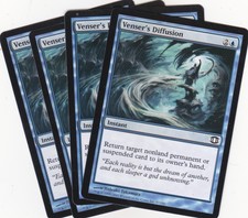 4 x Venser's Diffusion common instant from Future Sight (MTG)