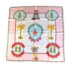 Vintage Versace Silk Scarf – Mori di Venezia Print – 1992 Collection - Picture 1 of 15