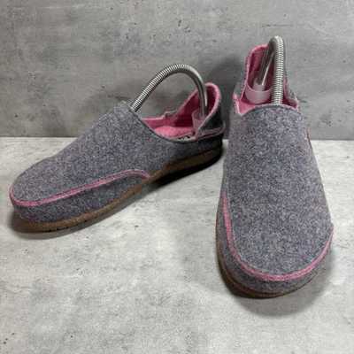 NUEVO Zueco Taos Convertawool lana carbón sin cordones corcho para mujer EE. UU. 8-8,5 UE 39 Foto 1 de 4