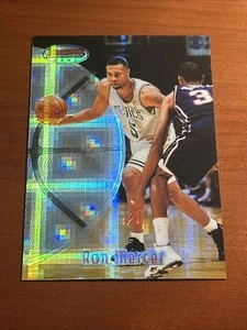 1997-98 Bowman's Best Atomic Refractor Ron Mercer #123 Rookie RC - Picture 1 of 2