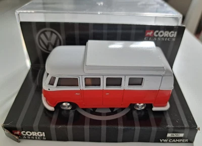 CORGI CLASSICS RED & WHITE VW CAMPER VAN - 06701 - NEW IN UNSEALED/DAMAGED BOX - Image 1 of 4