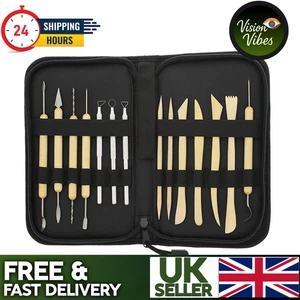 14 Stck. Polymer Ton Werkzeuge Modellbau Bildhauerei Werkzeug Keramik Modelle Kunst Projekte Set - Bild 1 von 27