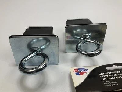Carquest 71070 Truck Bed Heavy Duty Anchor Tie-down Hook Point W/ Block - Pair - Image 1 of 4