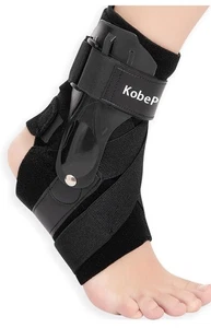 KobePro Knöchelbandage mit Seitenstabilisatoren - verstellbare Knöchelstütze (X-Large) - Bild 1 von 14