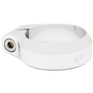 Burgtec Seat Clamp - 38.6mm Diameter - Rhodium Silver - Picture 1 of 1