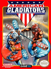 American Gladiators - NES - Cosmetic Wear - Label Wear