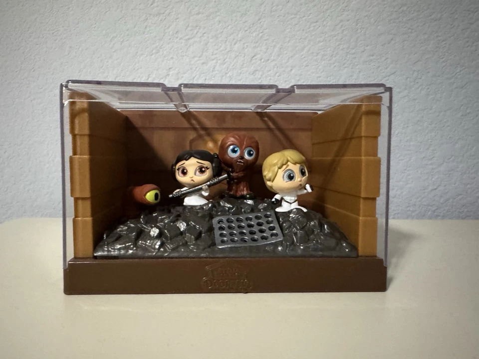 Compactador de basura Star Wars Disney Doorables pantalla ancha momentos nuevo abierto Foto 1 de 1